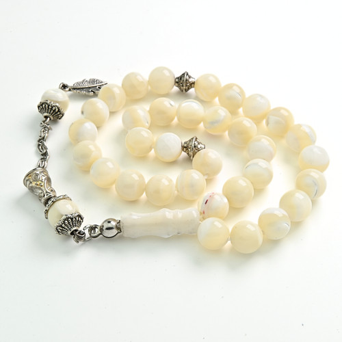 Natural ocean nacre beads - ocean, 33